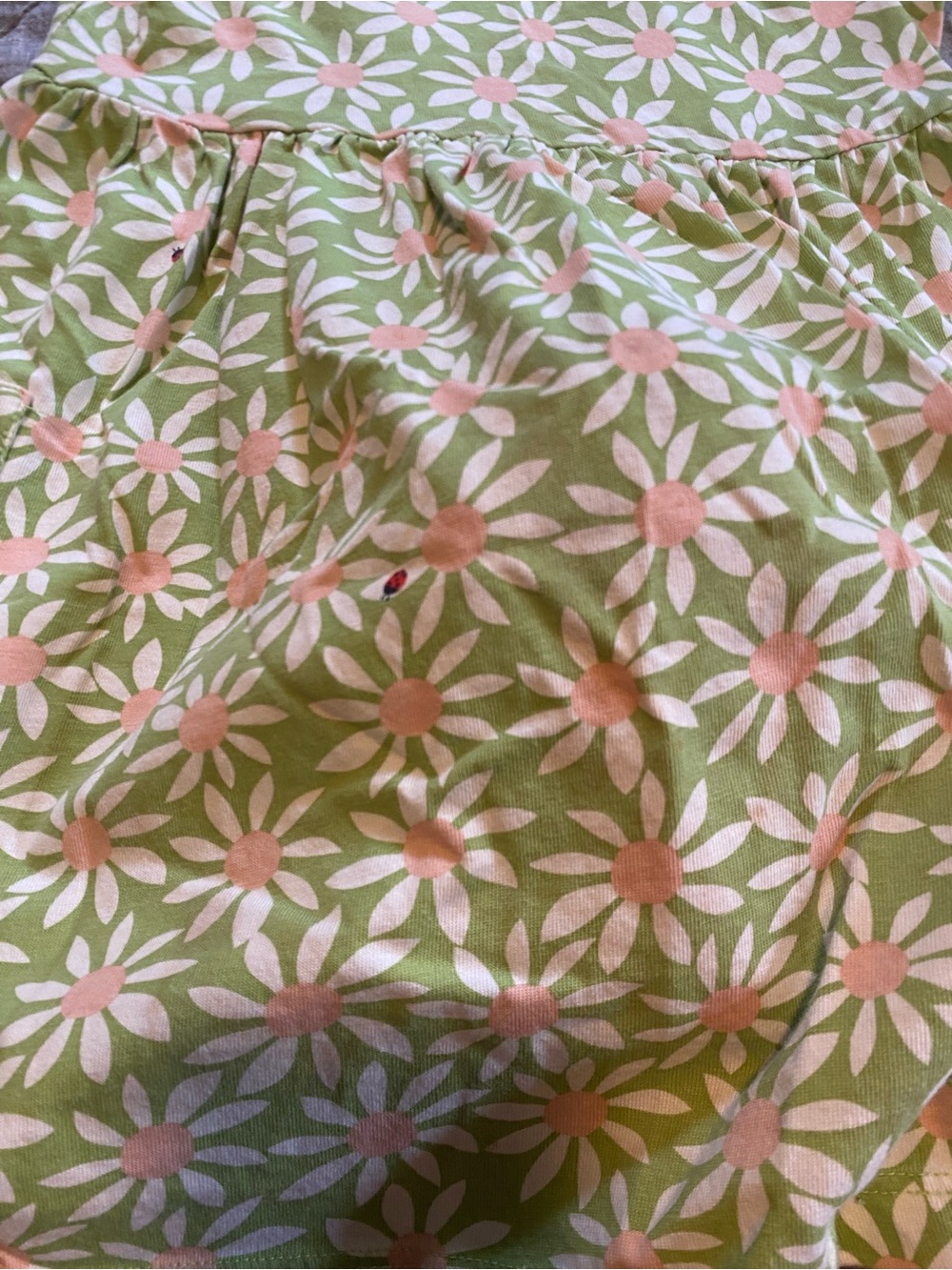 Hanna Andersson 4T Playground Dress with pockets - daisies - Picture 4 of 5